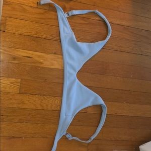 Baby blue bikini set, size small